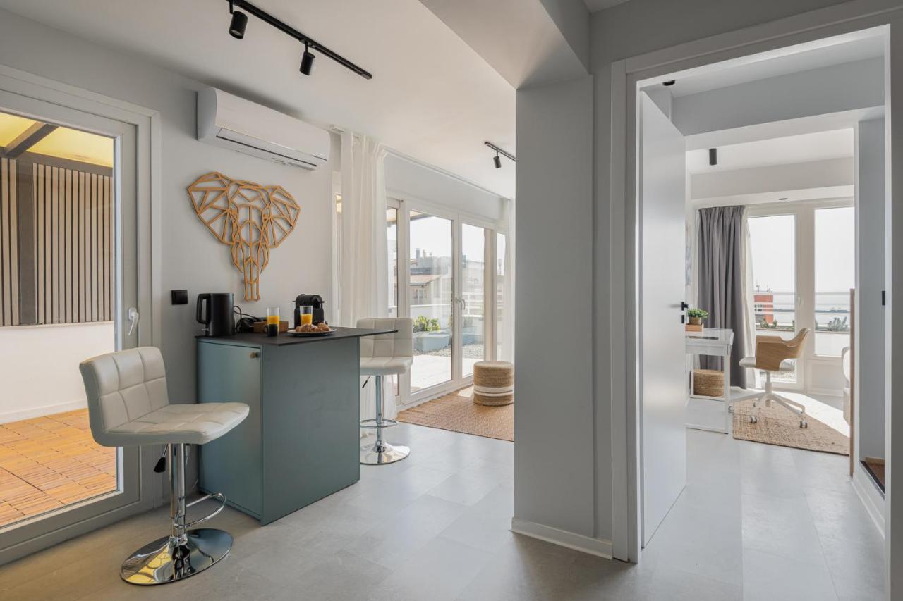 Port De L'Eau Roof Garden Apartment Thessaloníki Luaran gambar